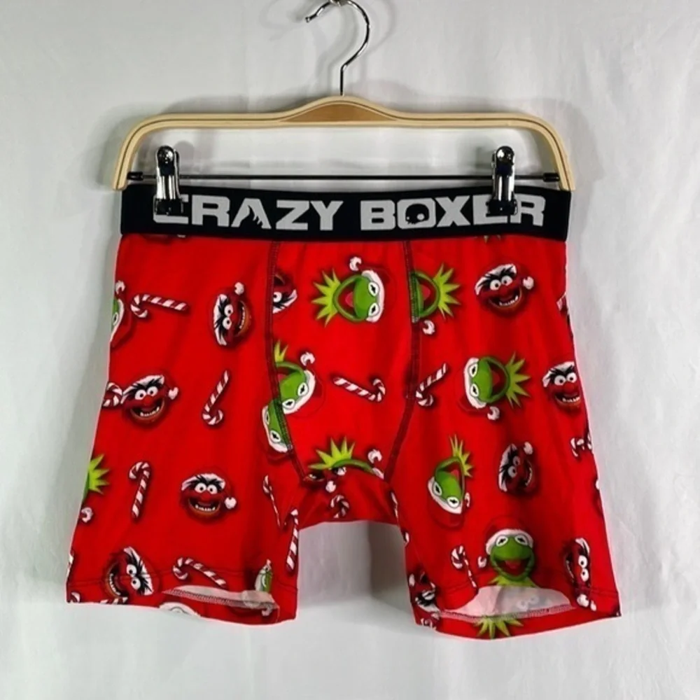Crazy boxer Christmas Muppets underwear